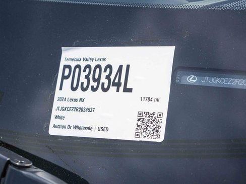 Certified 2024 Lexus NX 350h AWD w/ Vision Package image 32