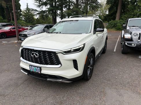 Used 2022 INFINITI QX60 Sensory w/ Cargo Package AWD/4WD image 1