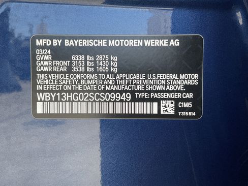 Certified 2025 BMW i5 xDrive40 w/ M Sport Package AWD/4WD image 34