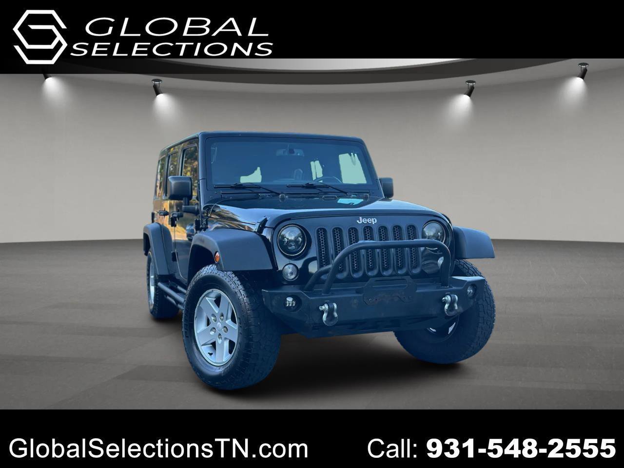 Used 2015 Jeep Wrangler Unlimited Sport w/ Quick Order Package 24S AWD/4WD image 1