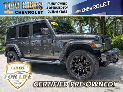 Used 2021 Jeep Wrangler Unlimited Sahara