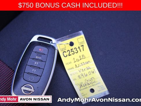 New 2025 Nissan Versa SR w/ Trunk Package image 20