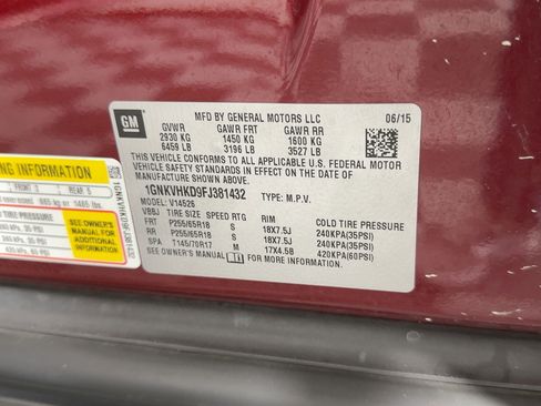 Used 2015 Chevrolet Traverse LT image 17