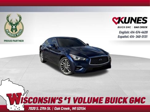Used 2022 INFINITI Q50 Luxe w/ Cargo Package image 1