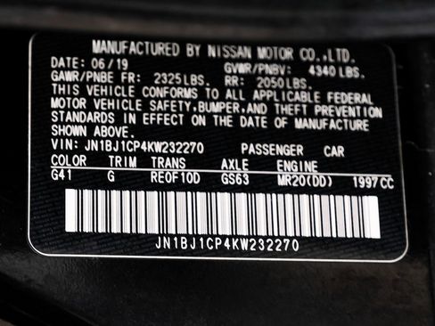 Used 2019 Nissan Rogue Sport SL w/ Premium Package image 63