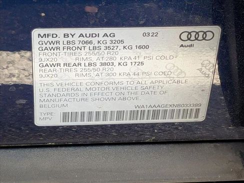 Used 2022 Audi e-tron Premium w/ Convenience Plus Package image 15