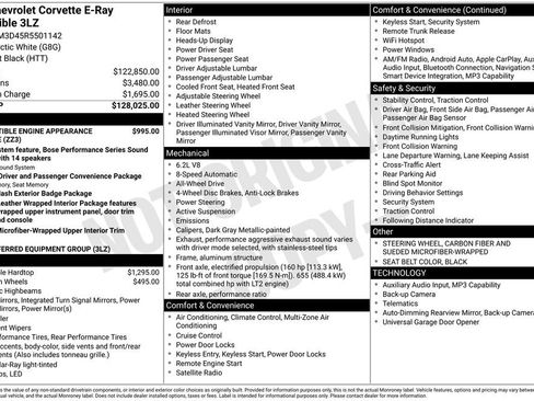 Used 2024 Chevrolet Corvette E-Ray AWD/4WD image 35