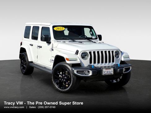 Used 2022 Jeep Wrangler Unlimited Sahara w/ Cold Weather Group image 1