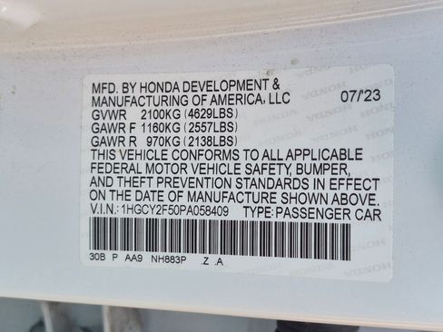Used 2023 Honda Accord Sport image 33