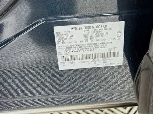 Used 2022 Ford Edge ST w/ Equipment Group 401A AWD/4WD image 34