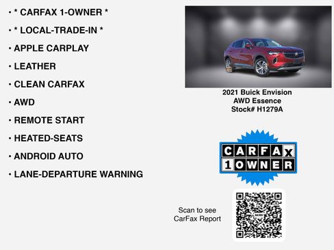 Used 2021 Buick Envision Essence image 7