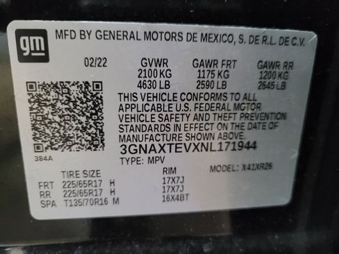 Used 2022 Chevrolet Equinox LT AWD/4WD image 33