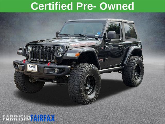 Certified 2019 Jeep Wrangler Rubicon AWD/4WD image 1