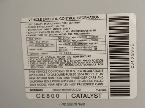 Used 2004 Nissan 350Z Touring w/ Cargo Convenience Pkg image 39