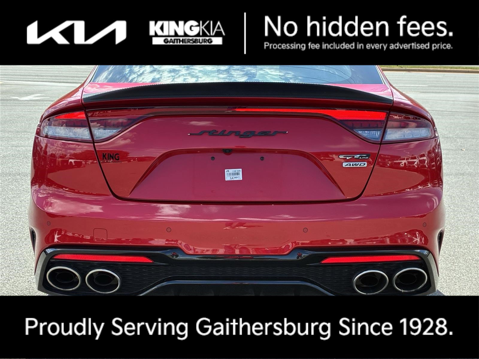 Used 2022 Kia Stinger GT-Line w/ Sun & Sound Package AWD/4WD image 5