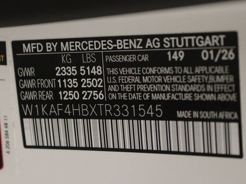 New 2026 Mercedes-Benz C 300 4MATIC Sedan image 11