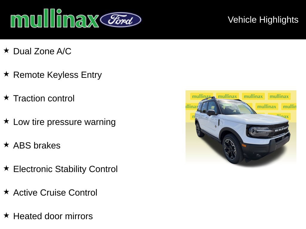 New 2026 Ford Bronco Sport Outer Banks w/ Outer Banks Tech Package+ AWD/4WD image 15