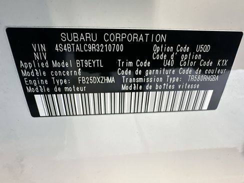 Used 2024 Subaru Outback Onyx Edition AWD/4WD image 29