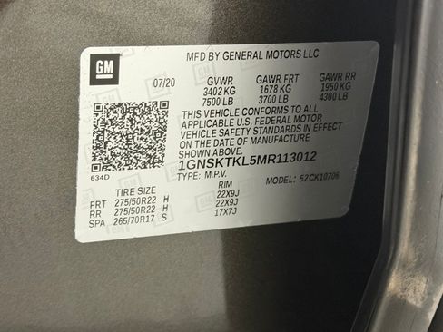 Used 2021 Chevrolet Tahoe High Country w/ Premium Package AWD/4WD image 29