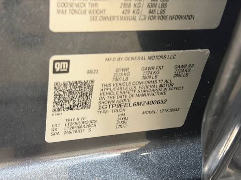 Used 2021 GMC Sierra 1500 AT4 AWD/4WD image 36
