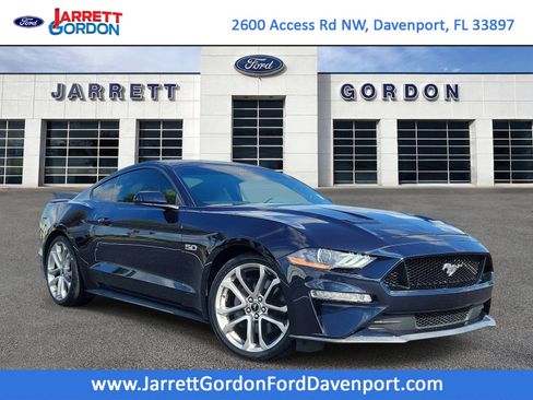 Certified 2021 Ford Mustang GT Premium w/ Ford Safe & Smart Package RWD image 1