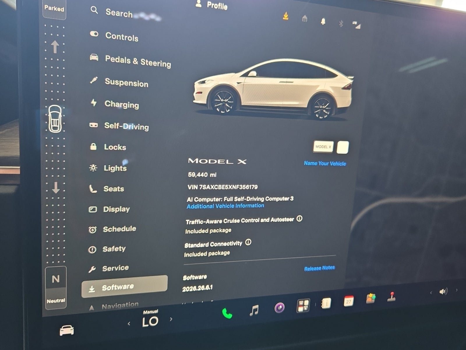 Used 2022 Tesla Model X AWD/4WD image 3