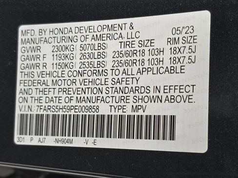 Certified 2023 Honda CR-V Sport image 35