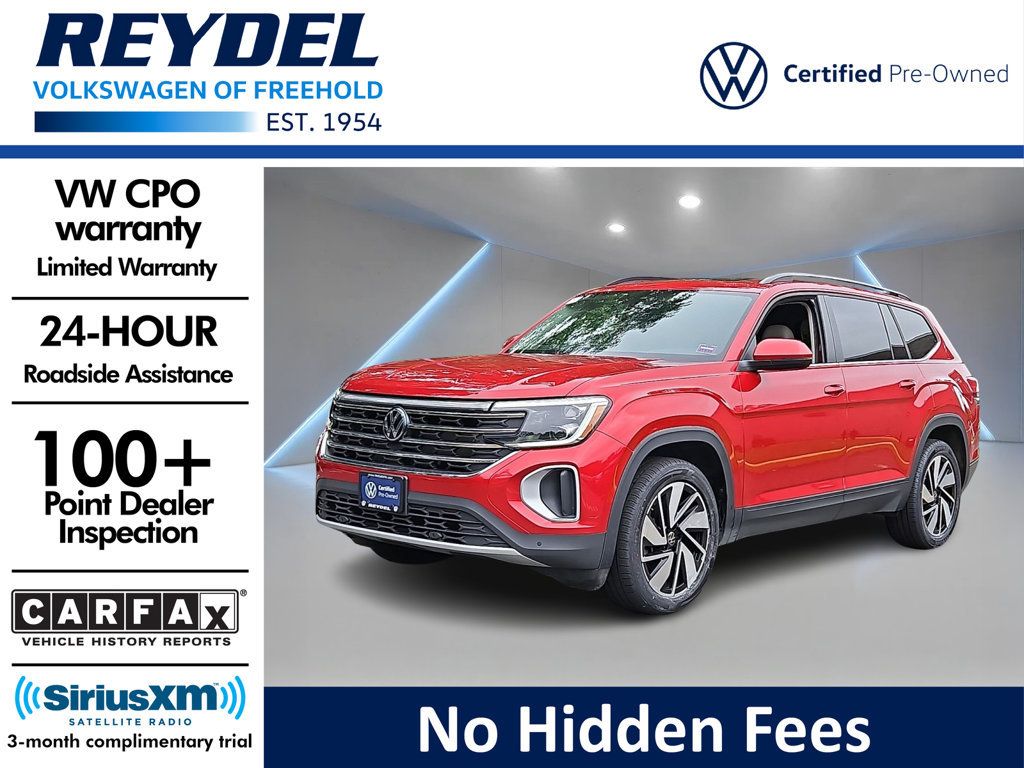 Certified 2024 Volkswagen Atlas SE AWD/4WD image 1