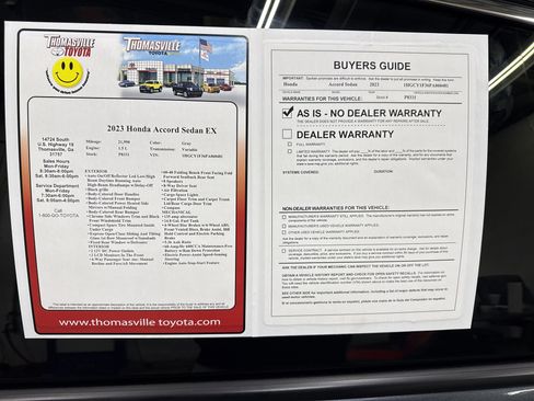 Used 2023 Honda Accord EX image 42