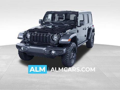 Used 2025 Jeep Wrangler Unlimited Sport AWD/4WD image 1