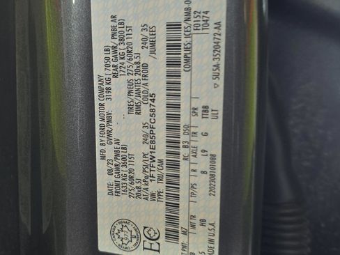 Used 2023 Ford F150 Lariat w/ Equipment Group 502A High image 17