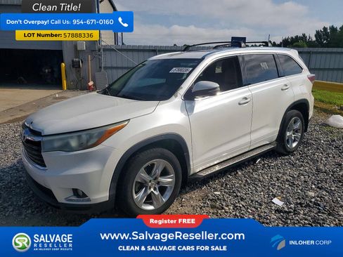 Used 2015 Toyota Highlander Limited FWD image 1