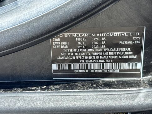 Used 2022 McLaren 765LT RWD image 43