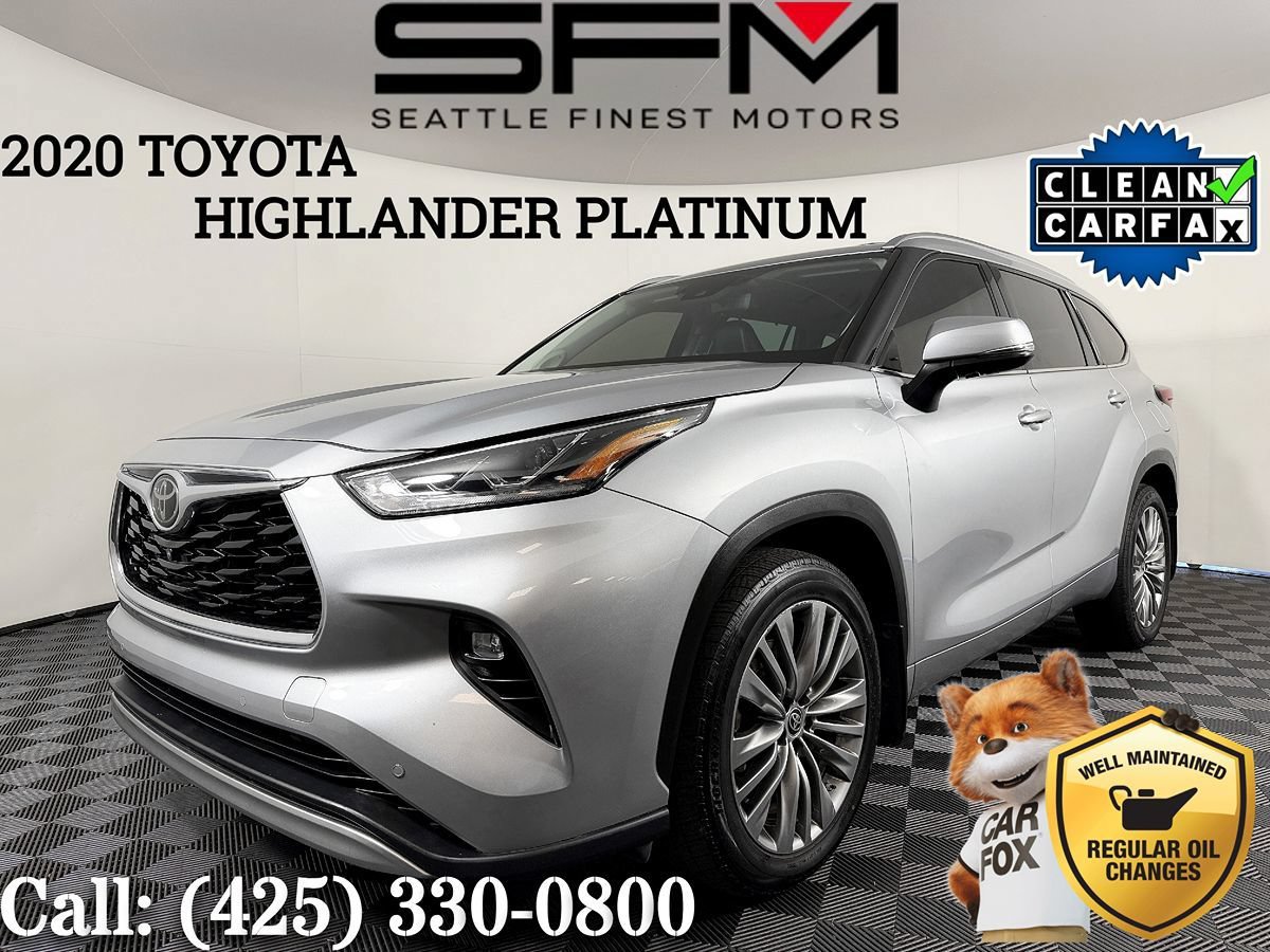 Used 2020 Toyota Highlander Platinum AWD/4WD image 1