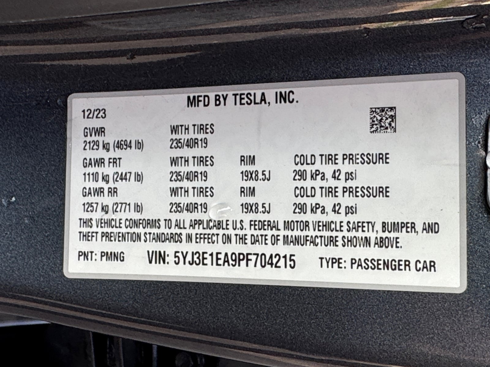Used 2023 Tesla Model 3 Standard Range RWD image 17