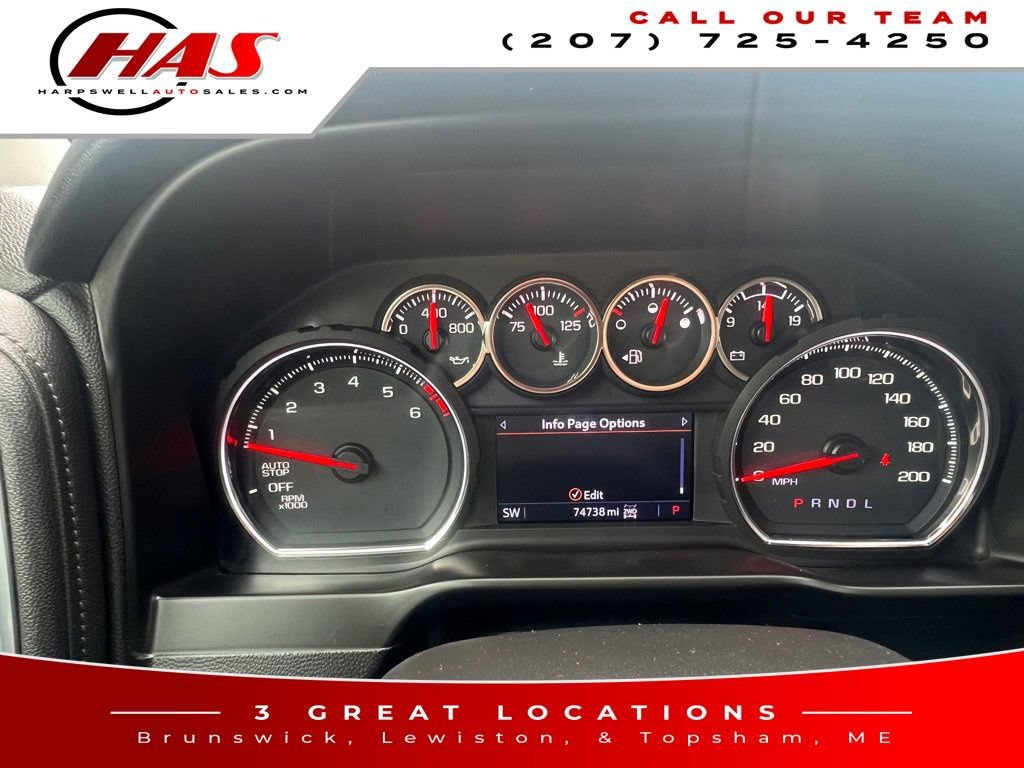 Used 2020 Chevrolet Silverado 1500 LT w/ Trailering Package AWD/4WD image 14