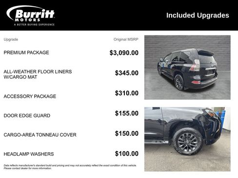 Used 2021 Lexus GX 460 Premium w/ Premium Package AWD/4WD image 3