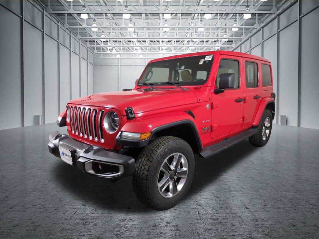 Used 2020 Jeep Wrangler Unlimited Sahara AWD/4WD image 1
