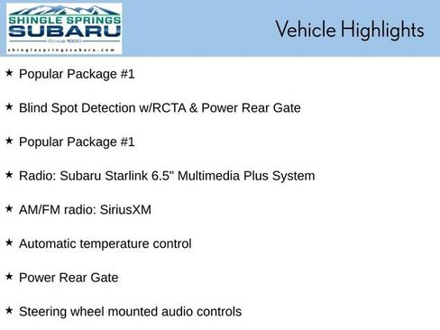 Used 2022 Subaru Forester Premium w/ Popular Package #1 AWD/4WD image 9