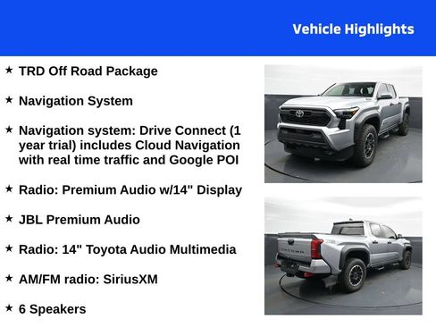 Used 2025 Toyota Tacoma TRD Off-Road AWD/4WD image 4