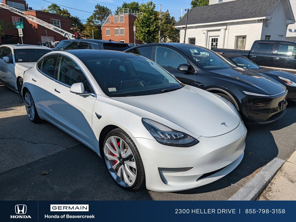 Used 2019 Tesla Model 3 Long Range AWD/4WD image 1