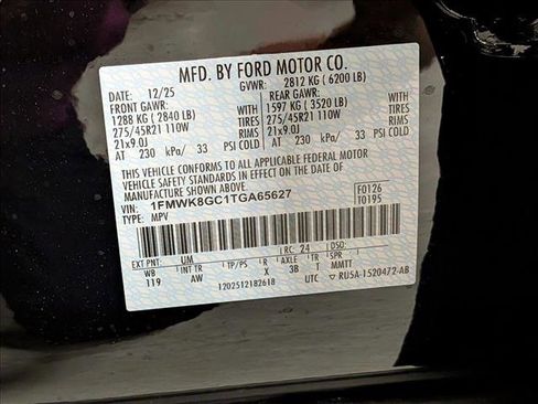 New 2026 Ford Explorer ST w/ Sun And Sound Package image 15