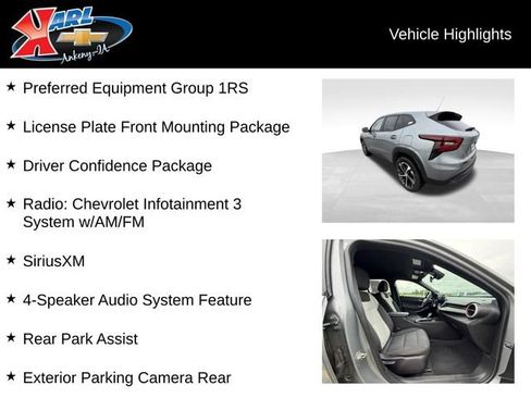 Used 2024 Chevrolet Trax RS w/ Driver Confidence Package FWD image 2