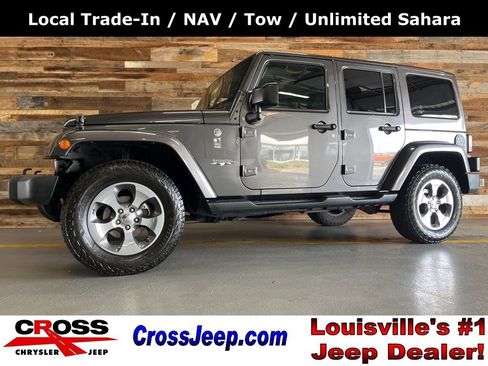 Used 2017 Jeep Wrangler Unlimited Sahara w/ Connectivity Group image 1