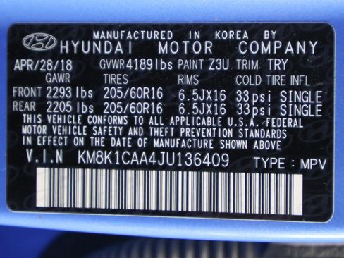 Used 2018 Hyundai Kona SE AWD/4WD image 35