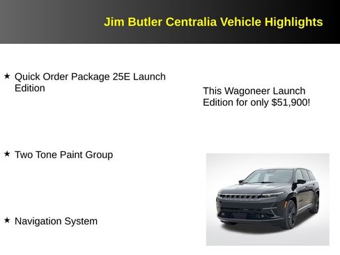 Used 2024 Jeep Wagoneer Launch Edition AWD/4WD image 5