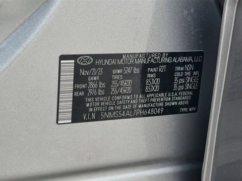 Used 2023 Hyundai Santa Fe Calligraphy FWD image 44
