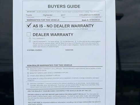 Used 2017 Toyota Highlander XLE AWD/4WD image 29