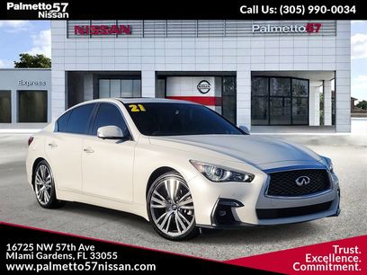 Used 2021 INFINITI Q50 Sensory w/ Cargo Package