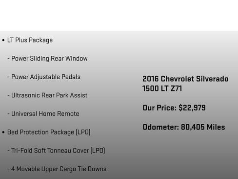 Used 2016 Chevrolet Silverado 1500 LT w/ All Star Edition image 6